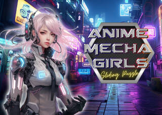 Anime Mecha Girls - Sliding Puzzle