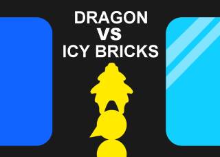 Dragon VS Icy Bricks