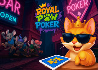 Royal Paw Poker