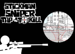 Stickman sniper : Tap to kill