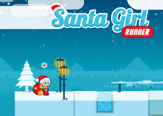 Santa Girl Runner