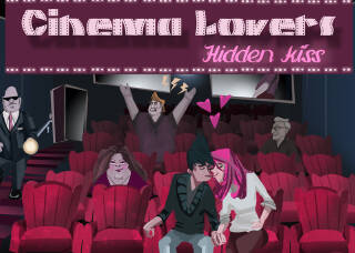Cinema lovers : Hidden kiss Cinema lovers : Hidden kiss